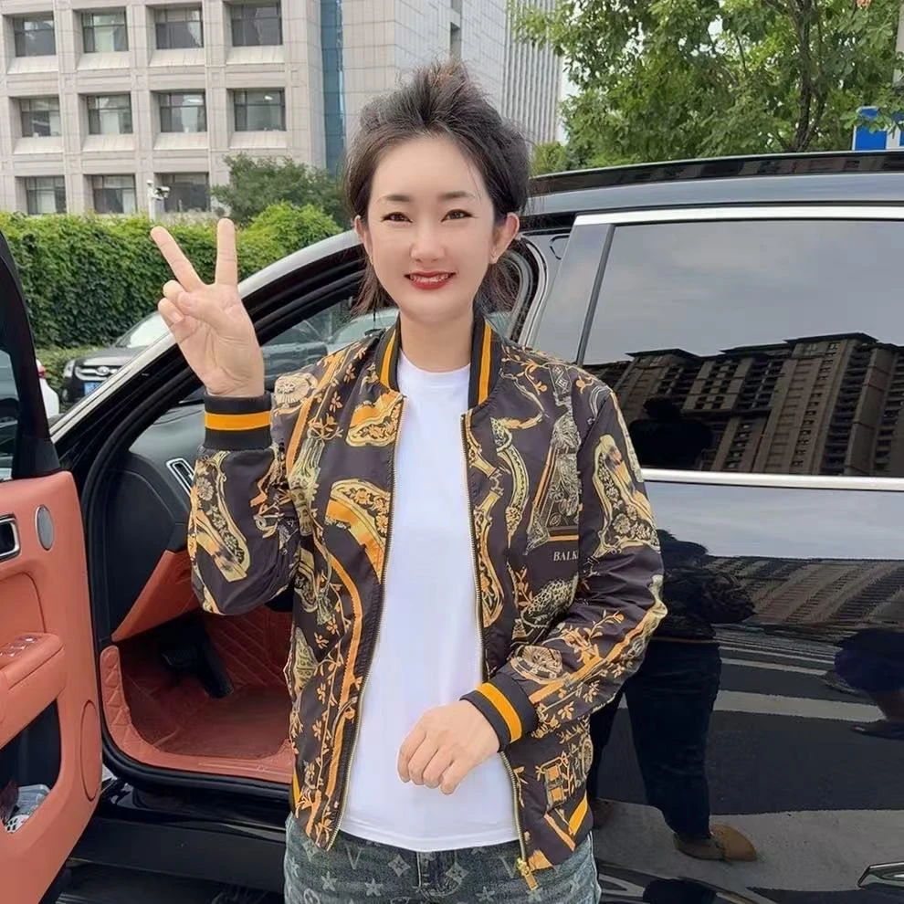 2025早秋新款夹克外套男士双面新款夹克上衣男士棒球领上衣Q2545