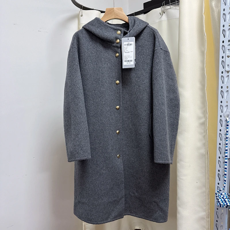 M95D0926线下撤柜长款连帽外套