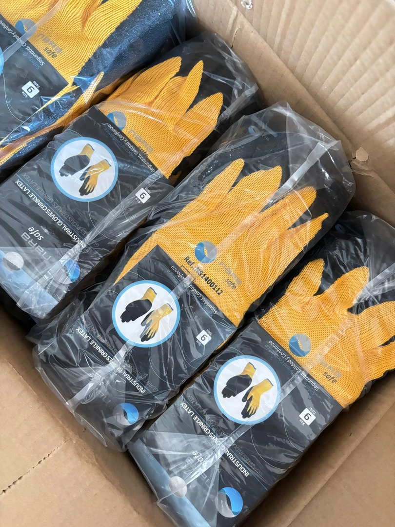 【发5双】户外作业舒适耐磨防护劳保手套