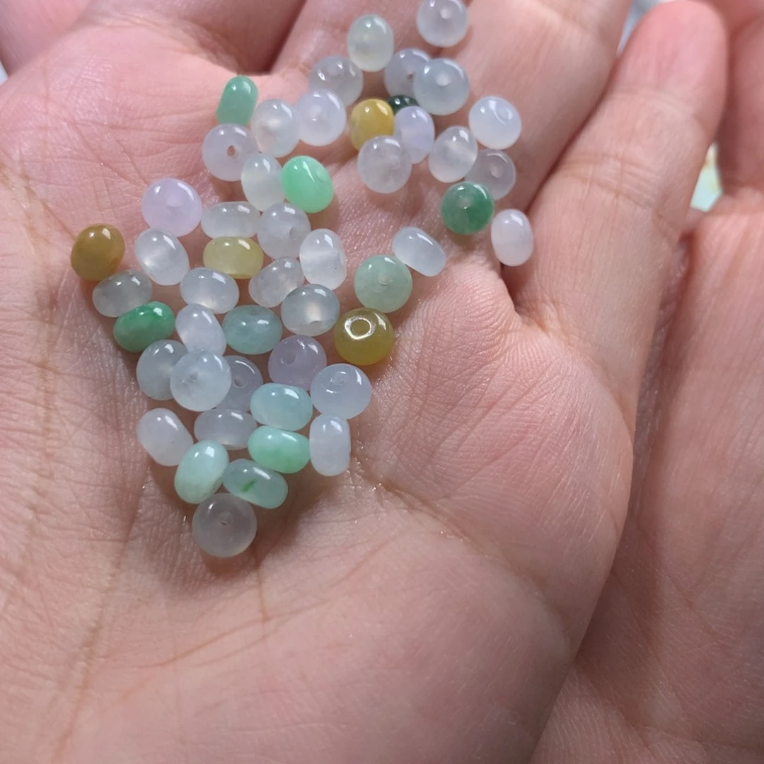 散珠翡翠c*多样性发货50颗