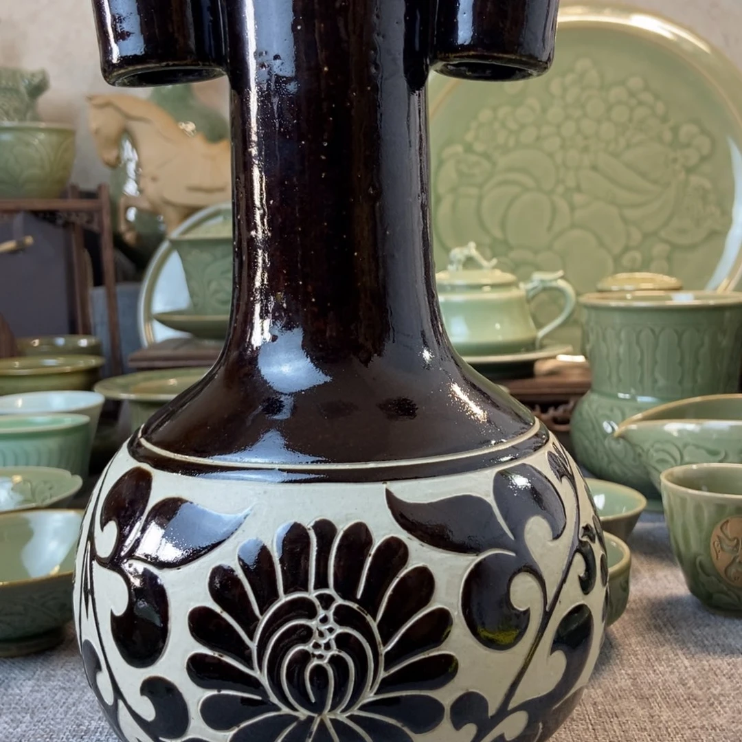 耀州窑耀州窑福利款花器