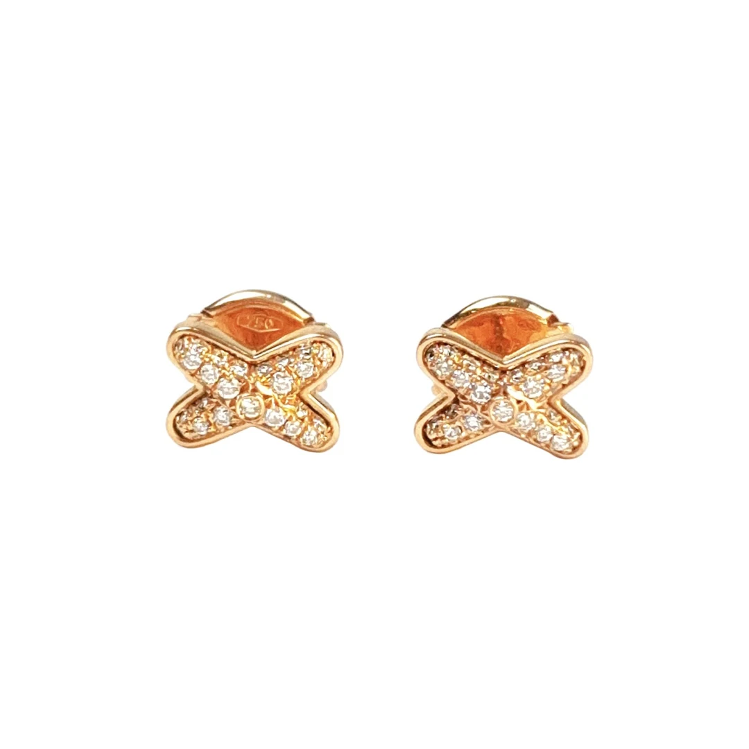 95新 Chaumet/尚美 安洁利严选耳钉/SK0131312