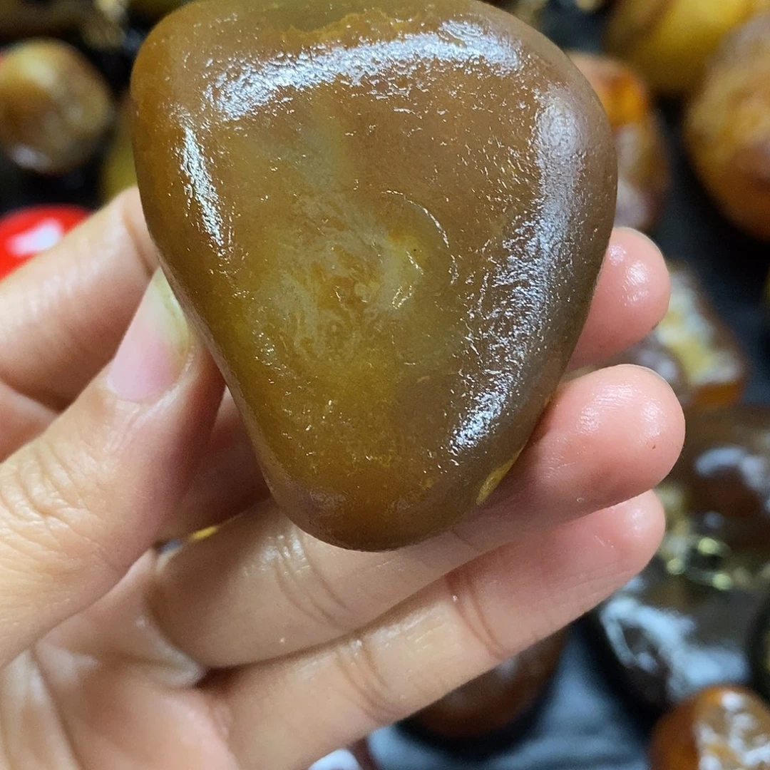 玛瑙/玉髓未镶嵌手把件