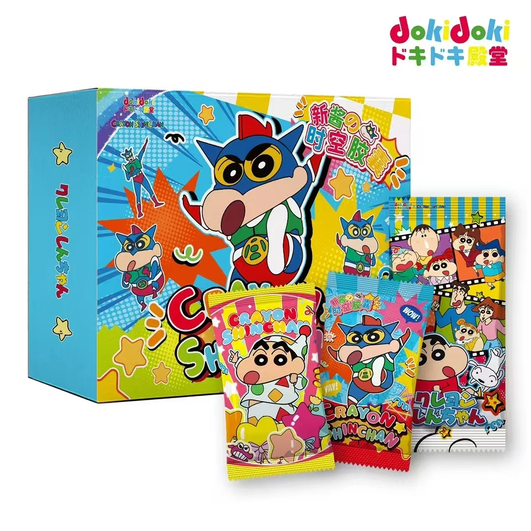 玩法合集 Doki殿堂潮玩盲盒蜡笔小新国产二创卡牌盲盒收藏卡