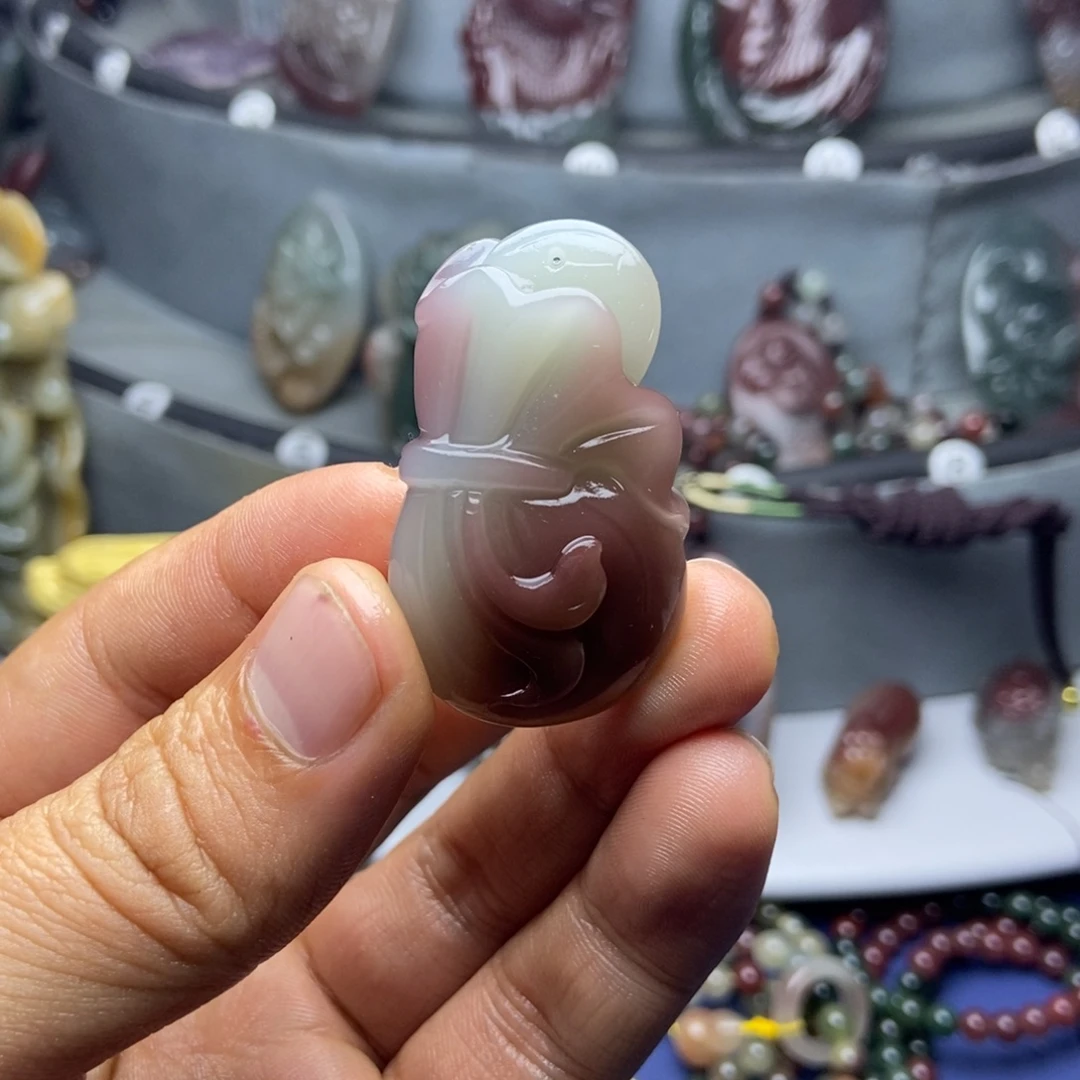 玛瑙/玉髓未镶嵌颈饰