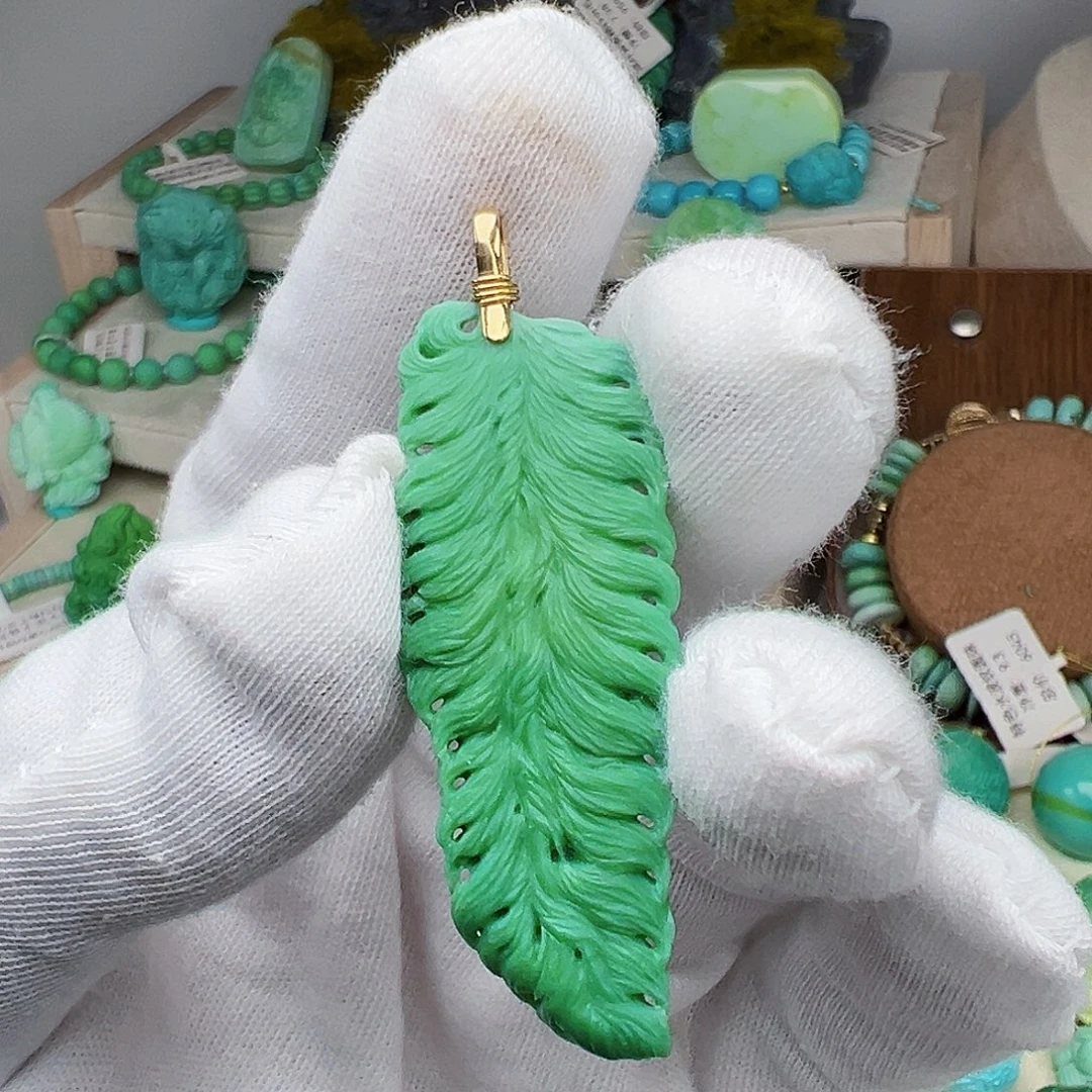 绿松石未镶嵌主播夏