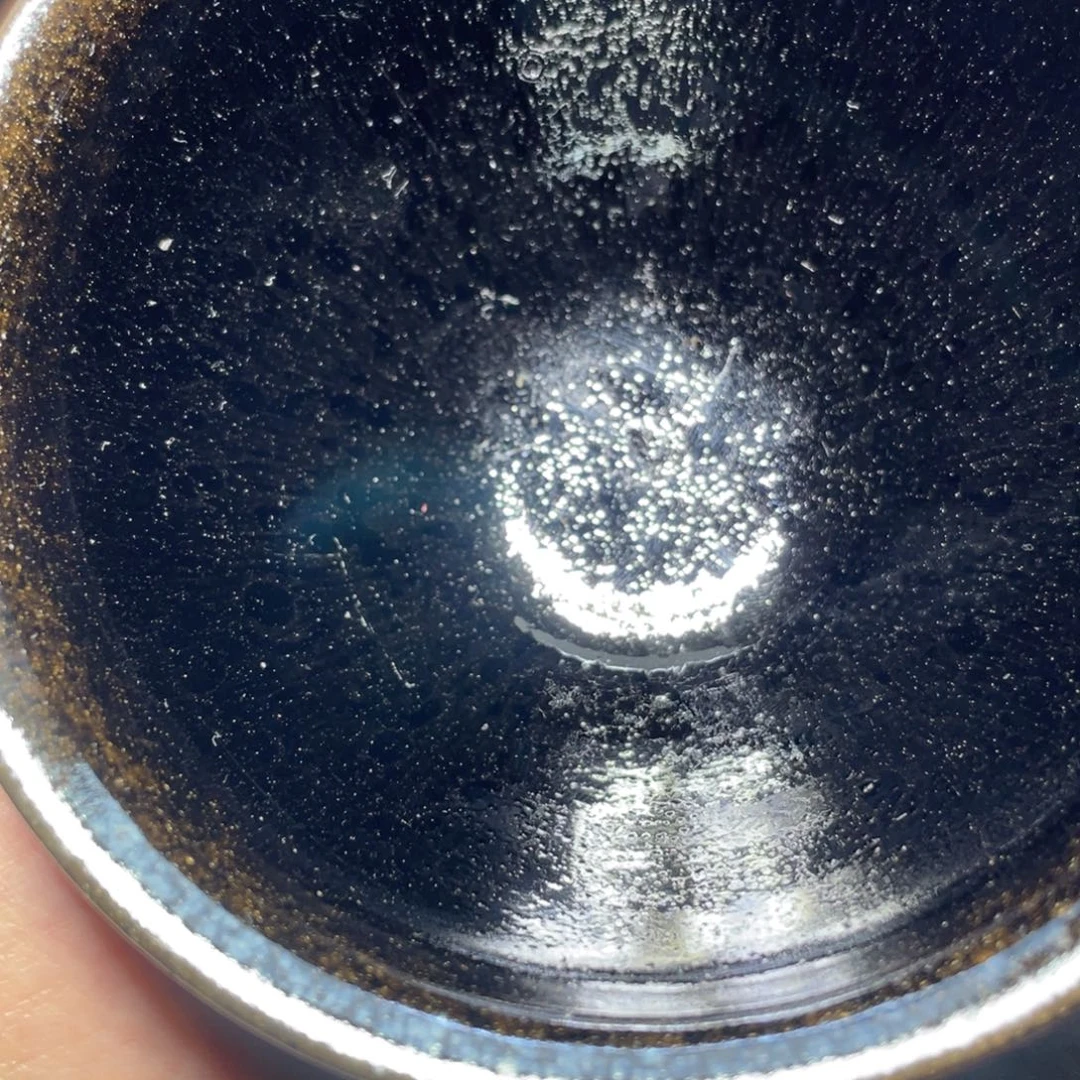 茶盏1建窑建盏主人杯微瑕