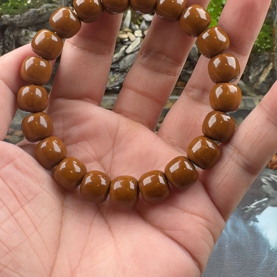 主***礼紫金鼠手串实心紫金鼠卡1.1尺寸30号