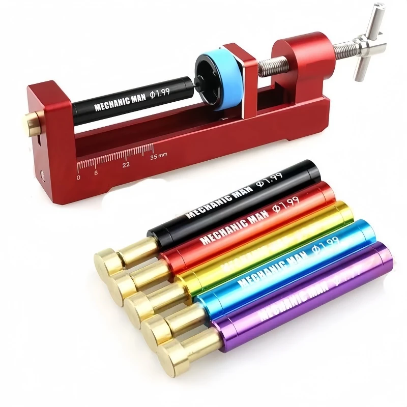 自制田宫四驱车工具 60-72mm六角车轴验轴器 1.99mm配合装轮毂器