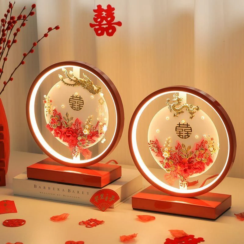 结婚长明灯婚房一对 2024新款年轻人上档次喜灯充电款插电式通灯