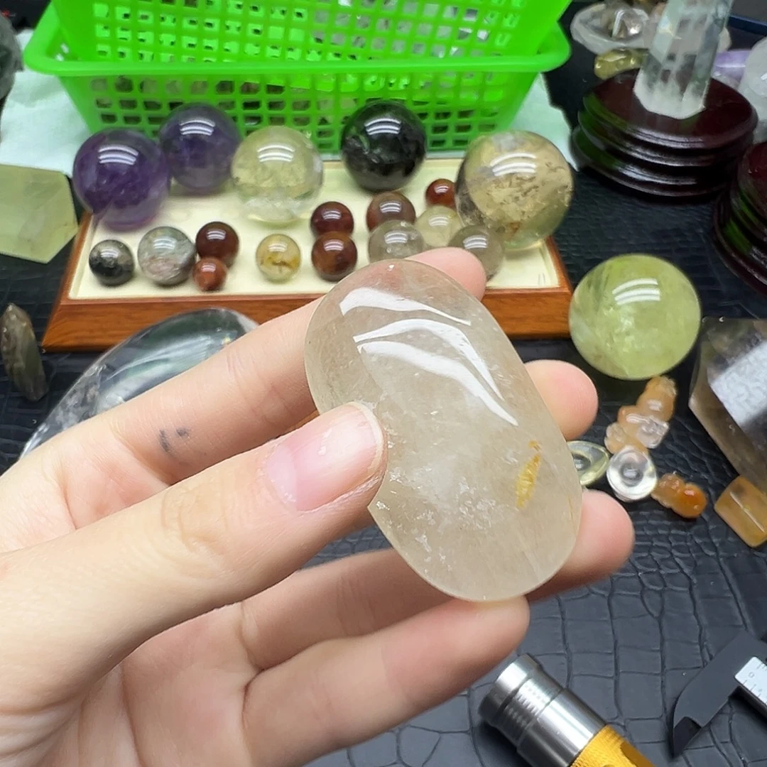 未镶嵌水晶珠宝半成品437水晶