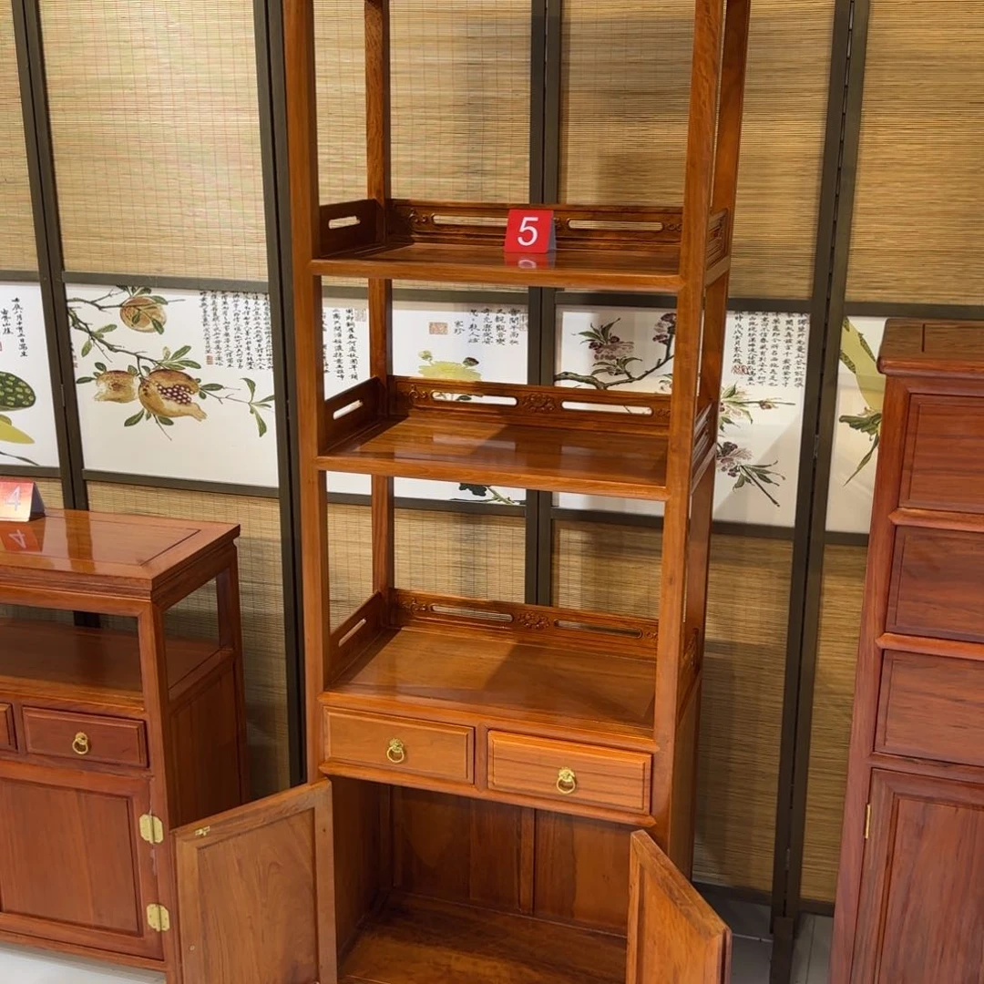 花梨木类成套家具越南花梨62✖️33高178书柜