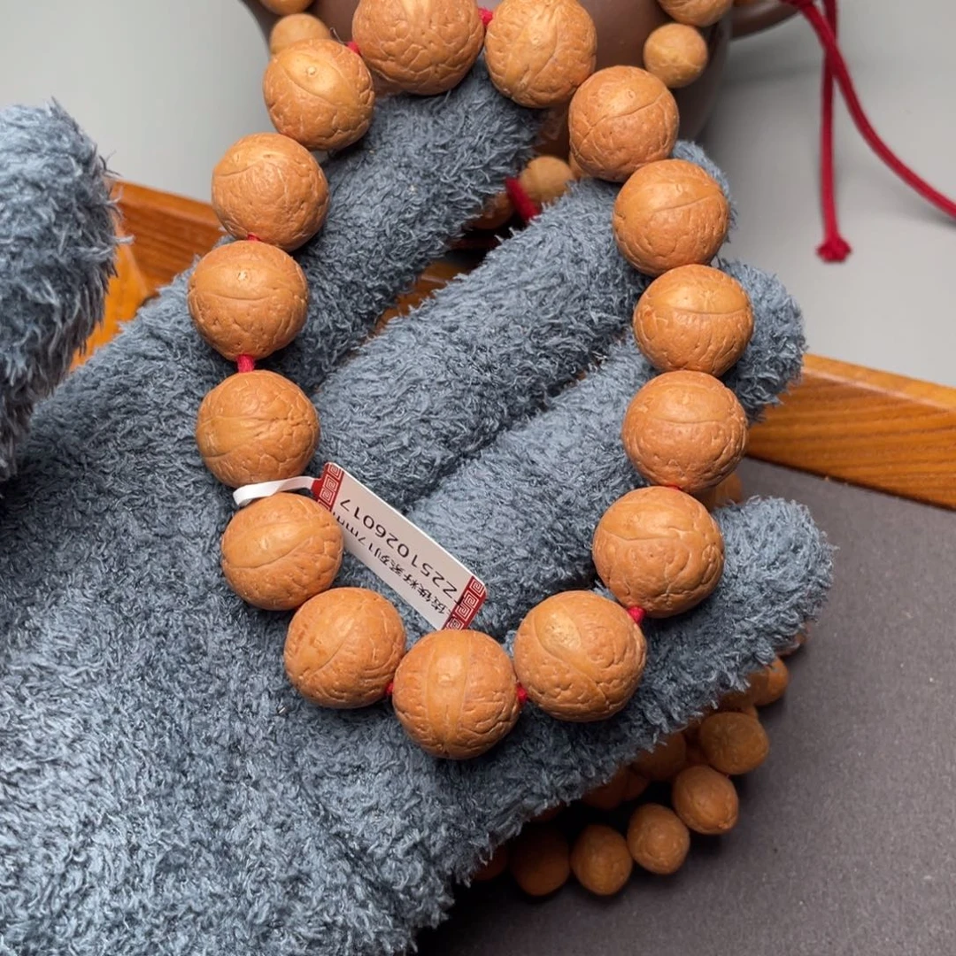 l***e手串凤眼菩提尼泊尔铁籽17mm