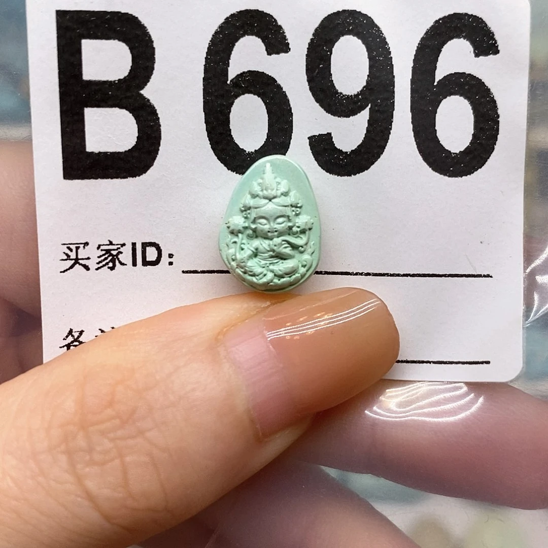未镶嵌绿松石绿松石配饰定制