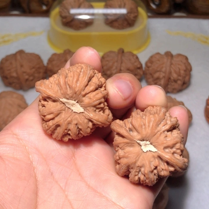 文玩核桃把件37.5密纹