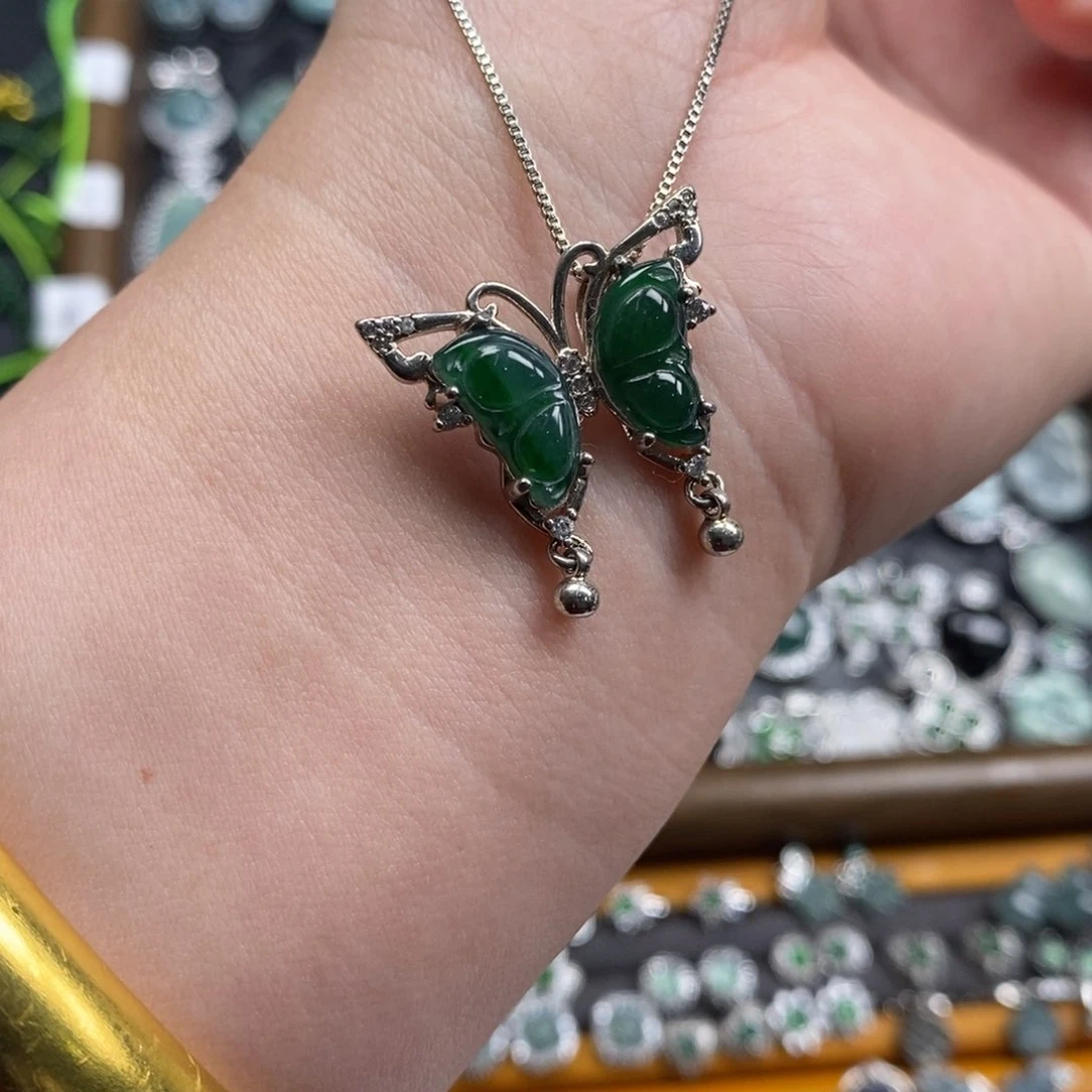 未镶嵌挂件翡翠翡翠