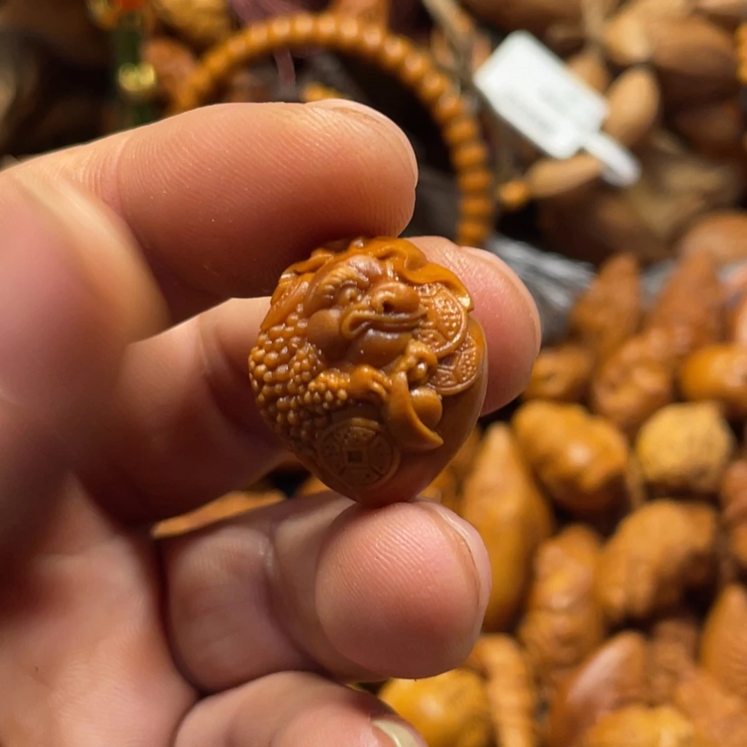 手串/手链橄榄核金蟾钱袋子434