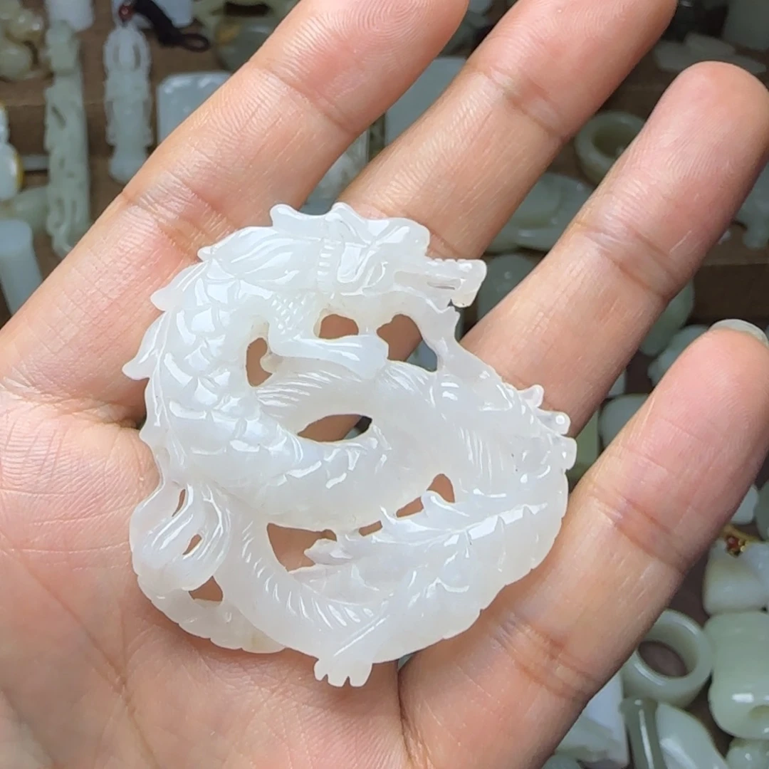 和田玉挂件未镶嵌冬****2