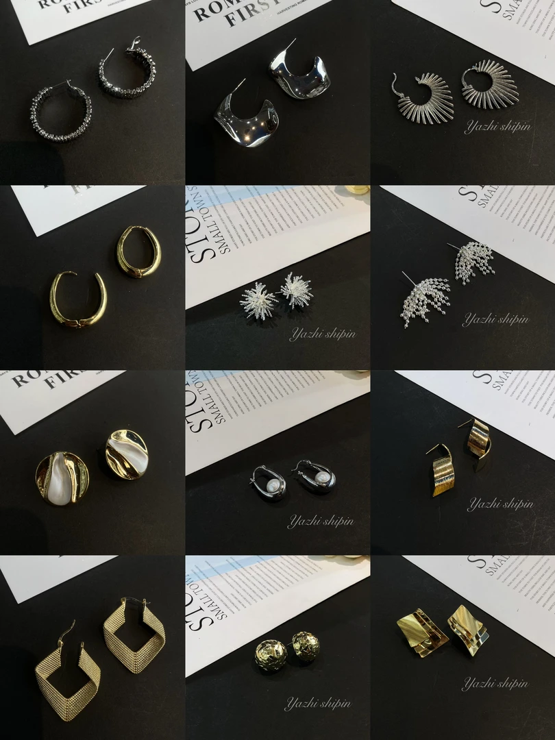 铜合金耳饰 下单备注编码