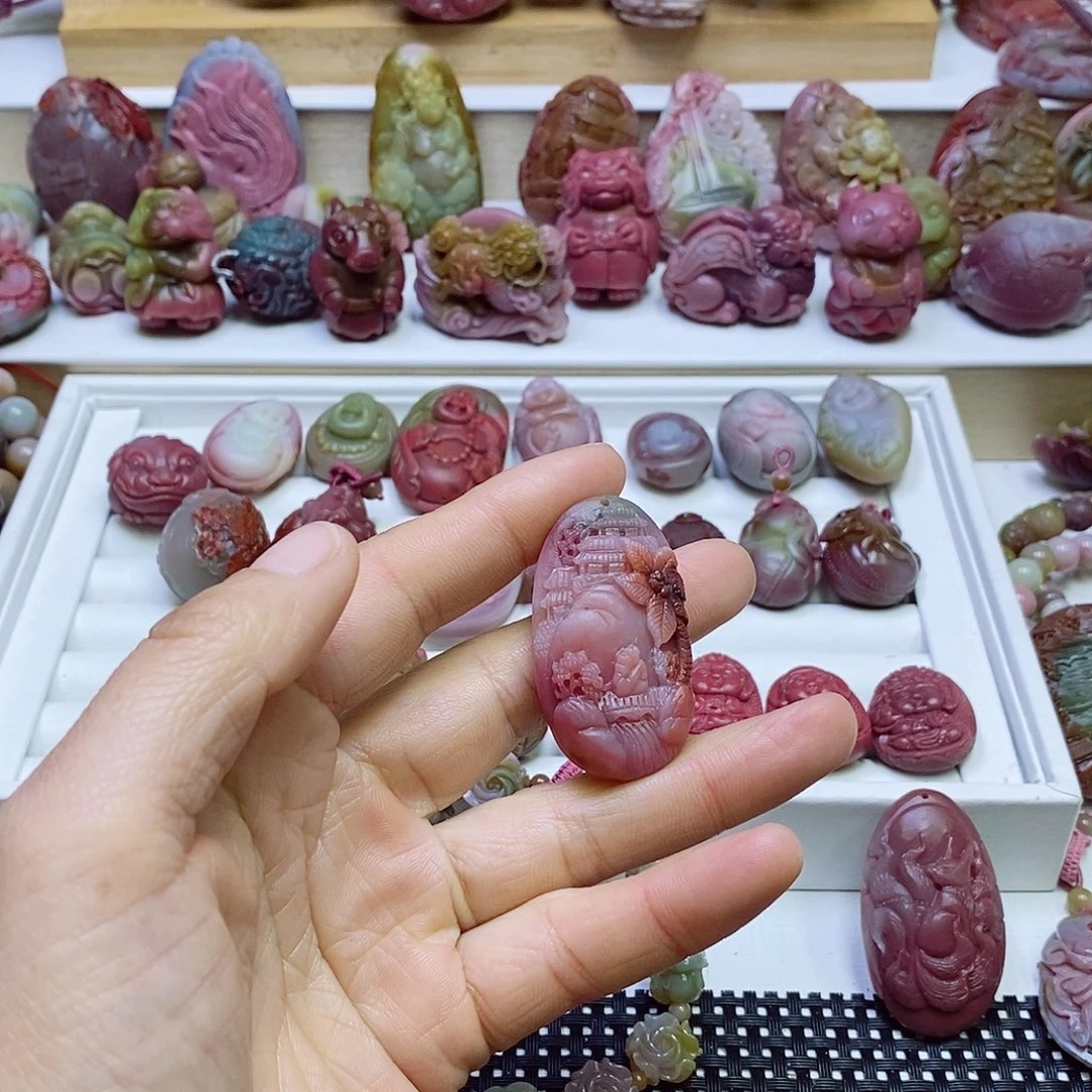 玛瑙/玉髓盐源玛瑙未镶嵌