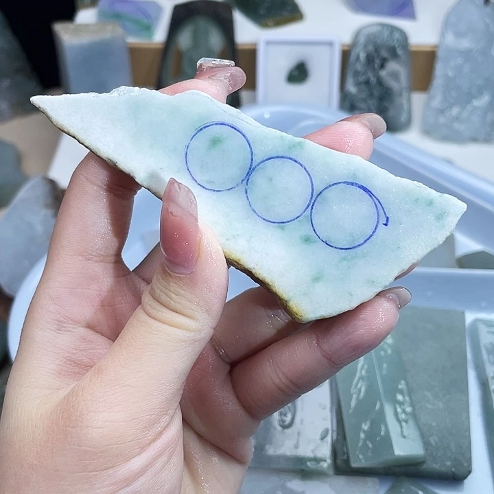 翡翠裸石料子不包工