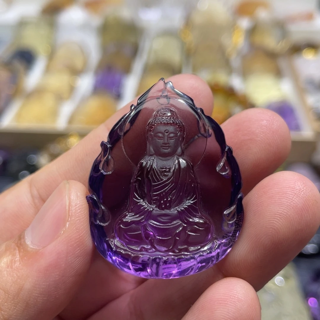 未镶嵌颈饰水晶定制