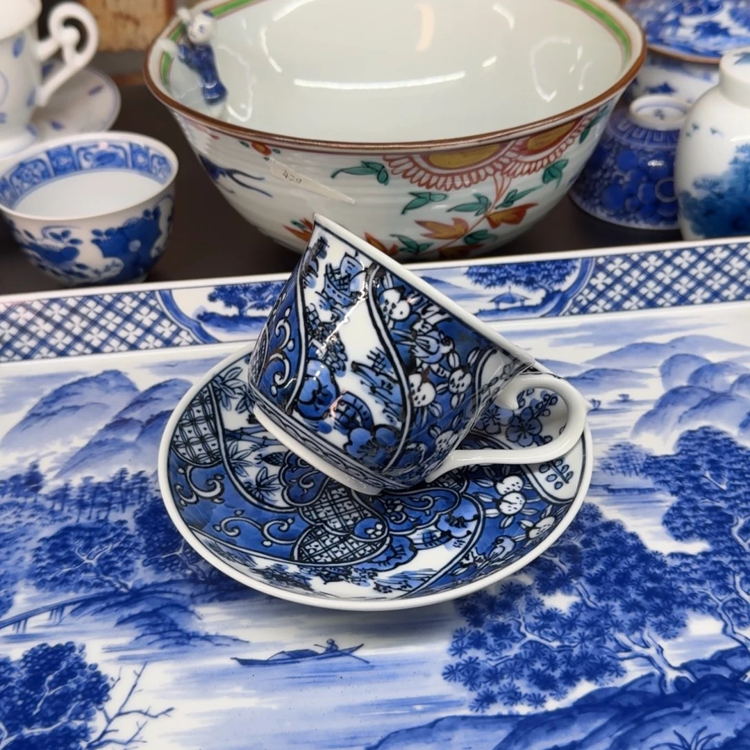 瓷片恭喜发财万事如意