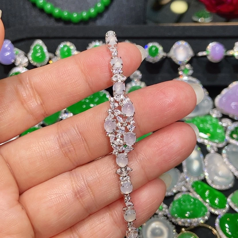 【闪购商品】翡翠手链未镶嵌天然翡翠