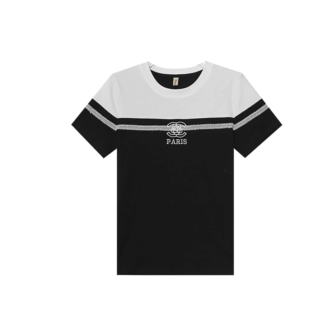 A97803新款洋气百搭休闲短袖