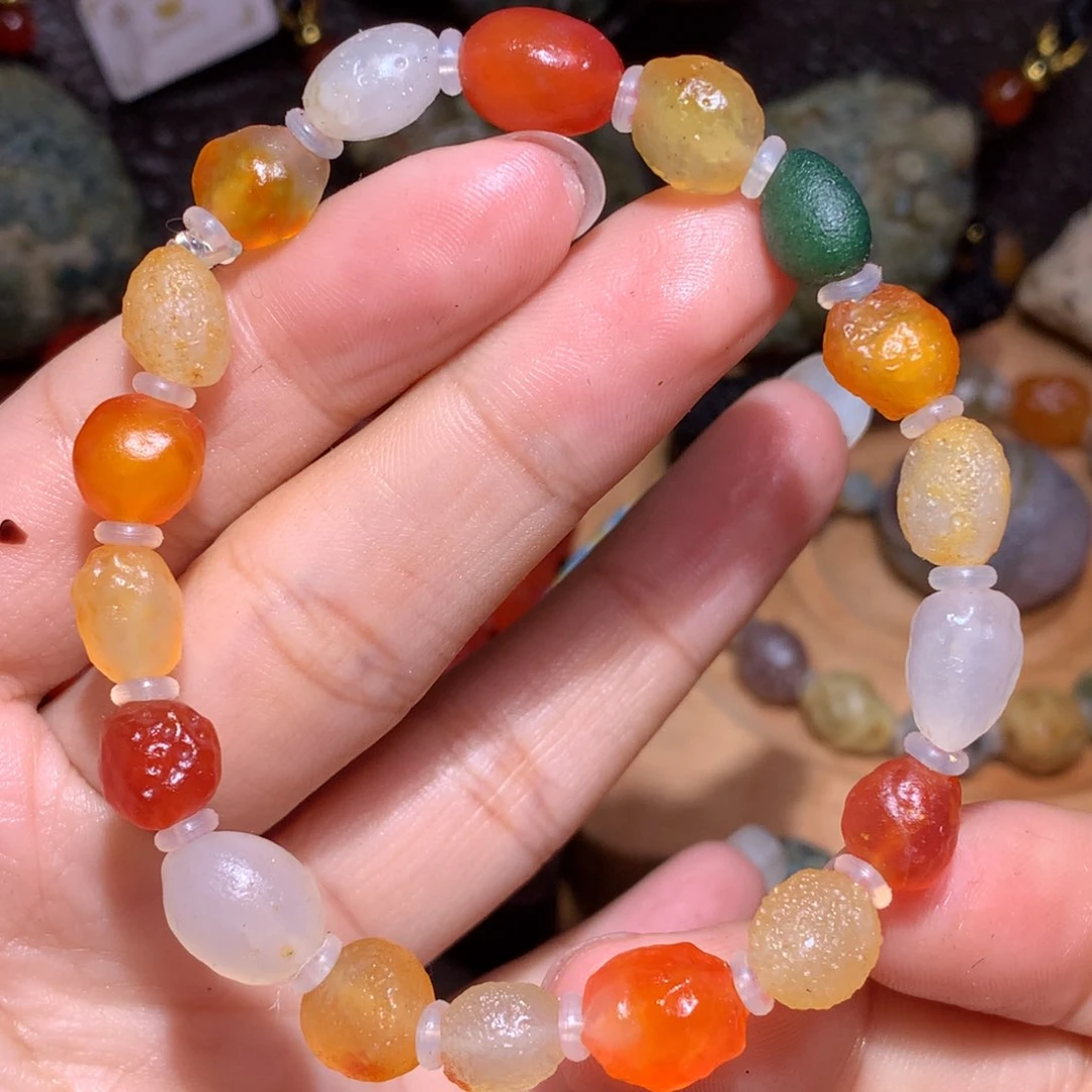 未镶嵌玛瑙/玉髓珠宝半成品