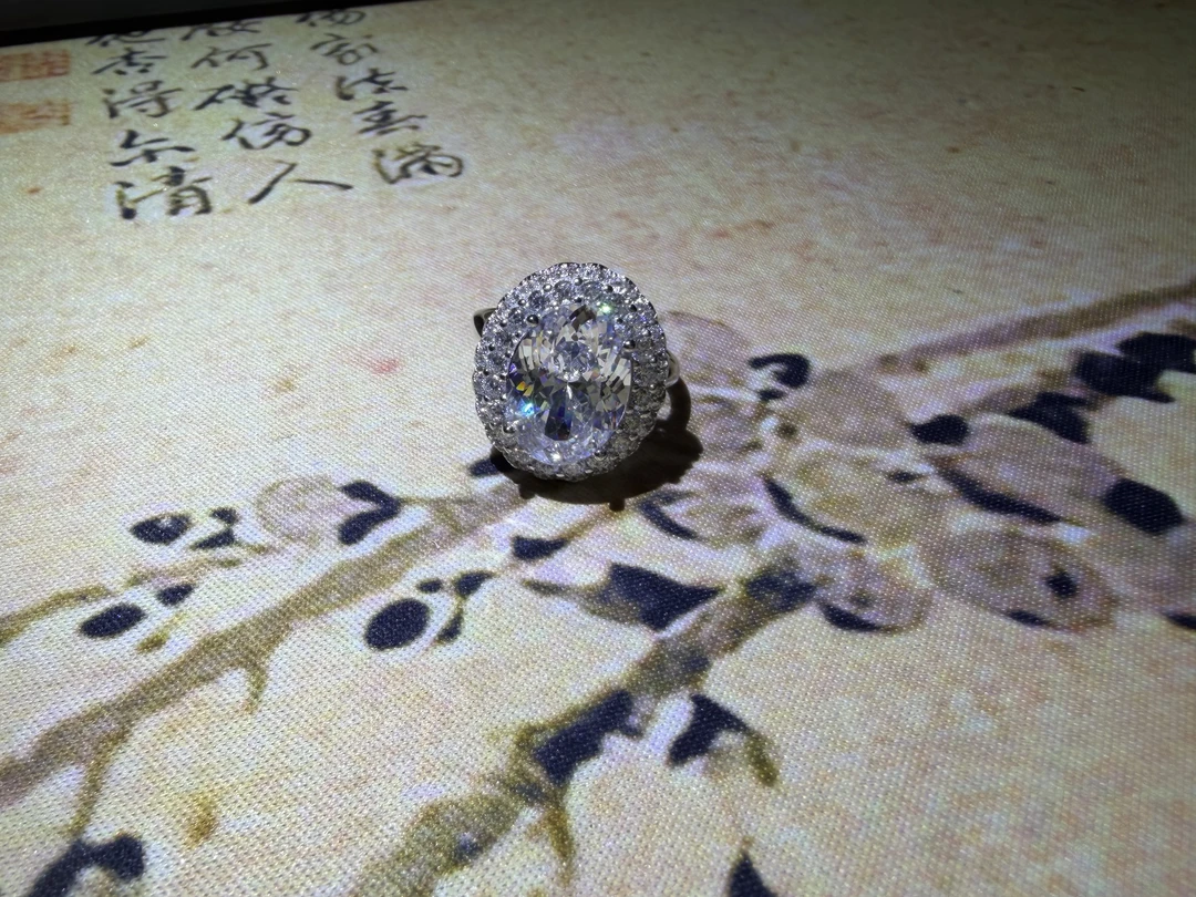 [南非甄选】NFZX 高端定制 LC-1633 DIY套装【 双戴女王戒指首饰 5