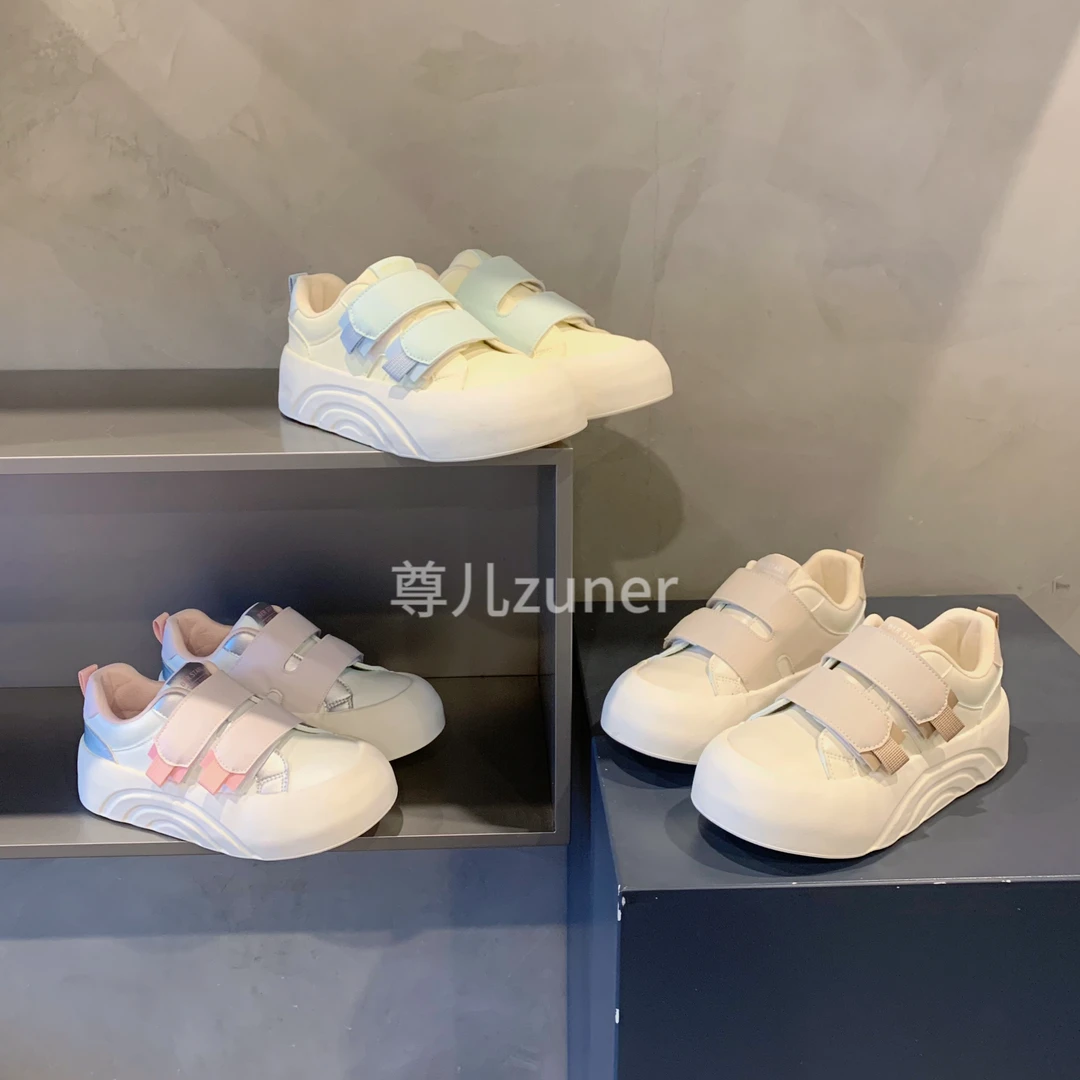 【尊儿】厚底系带老爹鞋运动鞋ins休闲板鞋布鞋通用小众常规合成