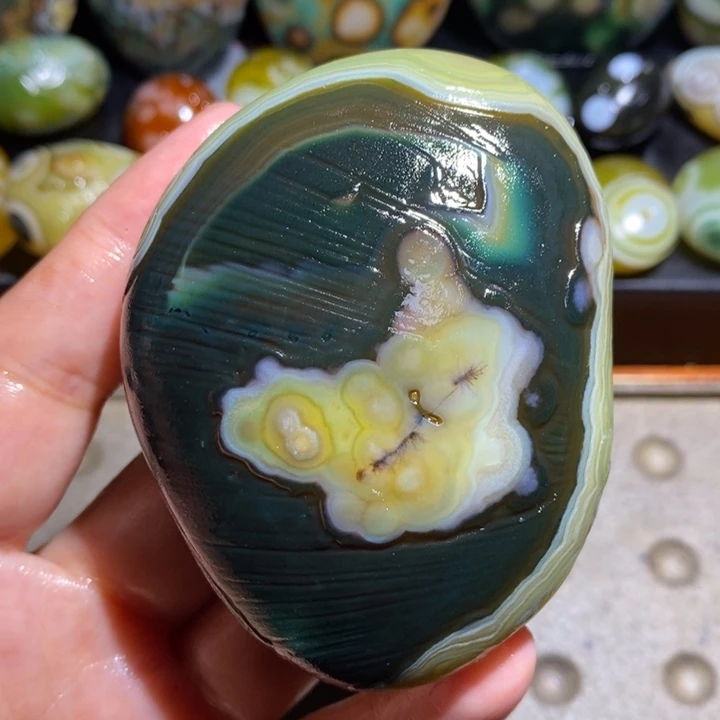 未镶嵌玛瑙/玉髓珠宝半成品18