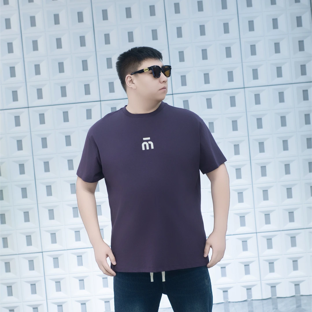 大码男装夏季简约款短袖71269