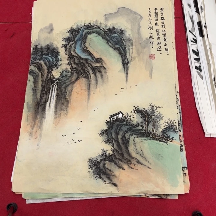 国画花鸟等图案和造型各