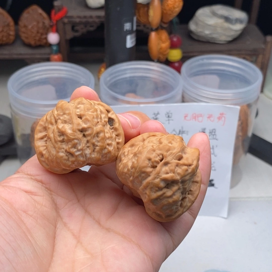 文玩核桃吊坠38蛤蟆小修