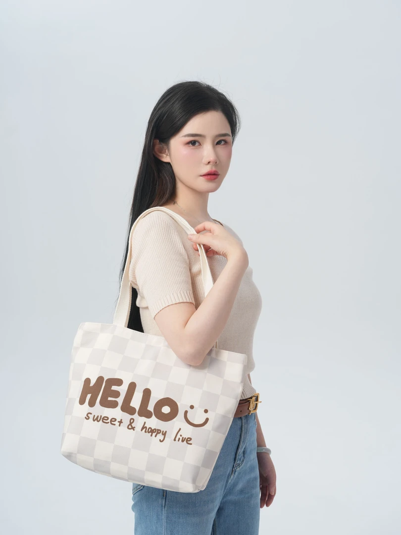 耐脏布袋行李布袋袋16-包包女款爆款2025新款女士上班专用帆布包