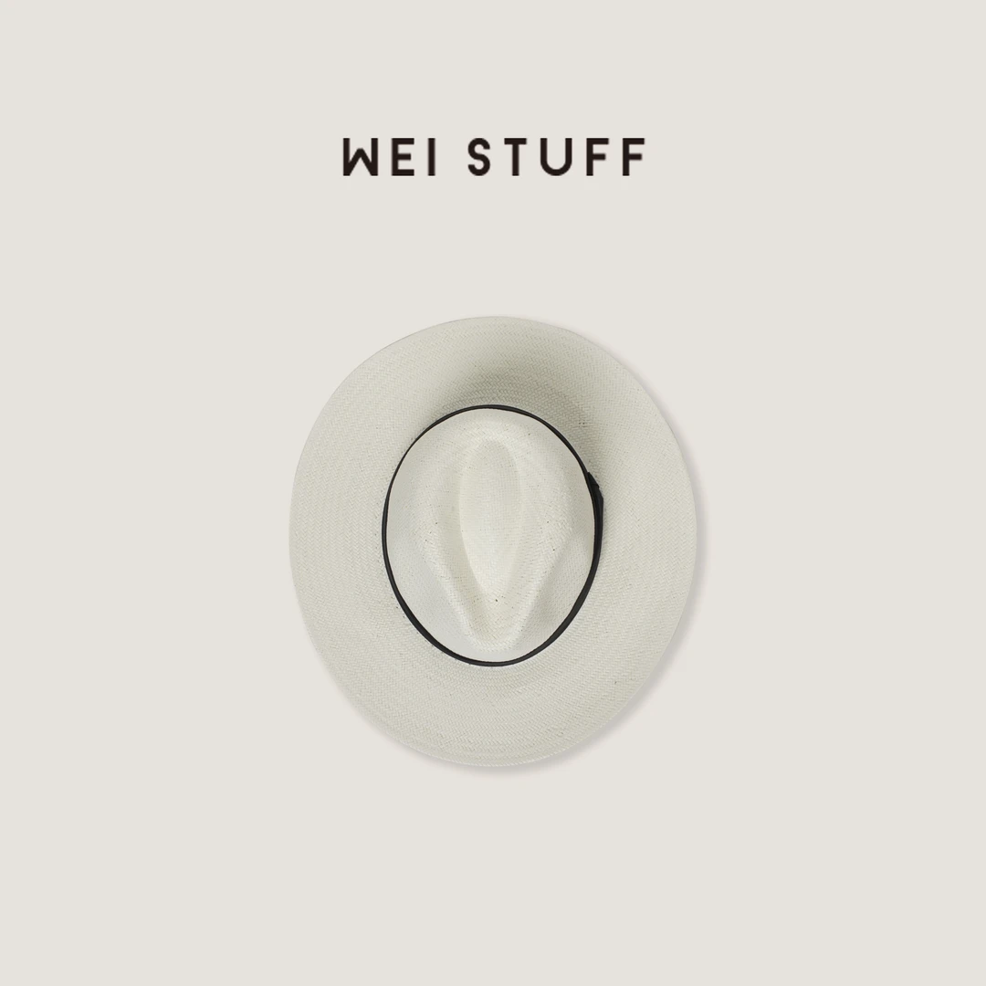 WEI STUFF  “夏日海岛” 时尚休闲巴厘岛度假编织帽子 9729