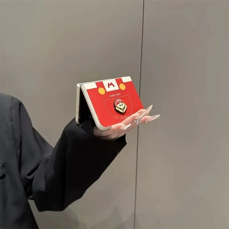 可爱口袋小马适用华为purax折叠手机壳荣耀vflip硬壳小米mixflip