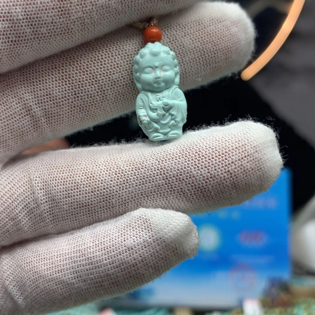 绿松石挂件未镶嵌