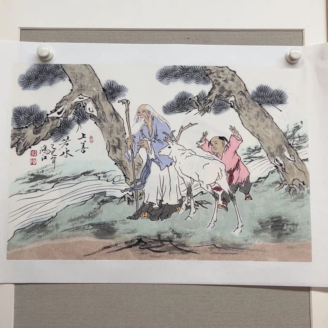 国画陈鸿江老师作品