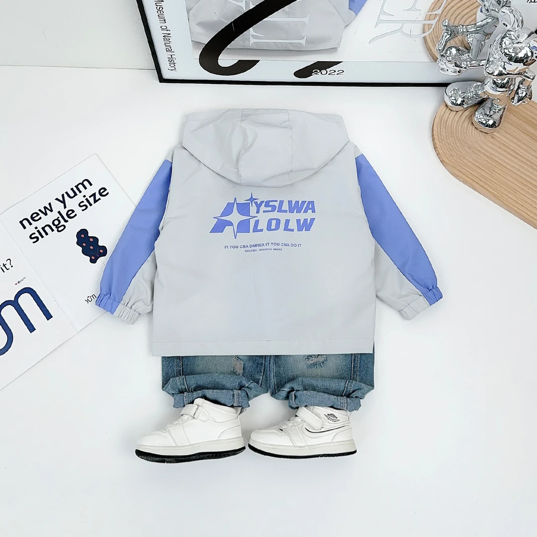 男童休闲外套春秋款儿童2025新款春装洋气潮 WGZ020 悠悠童话童装