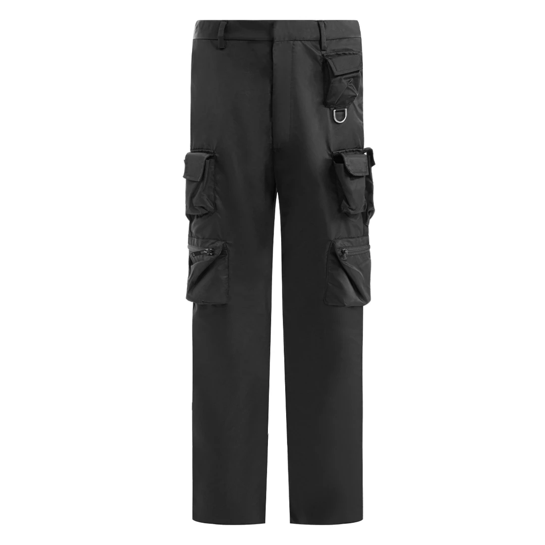 意卡伦萨24SS户外休闲直筒宽松舒适多口袋工装休闲裤KM11425