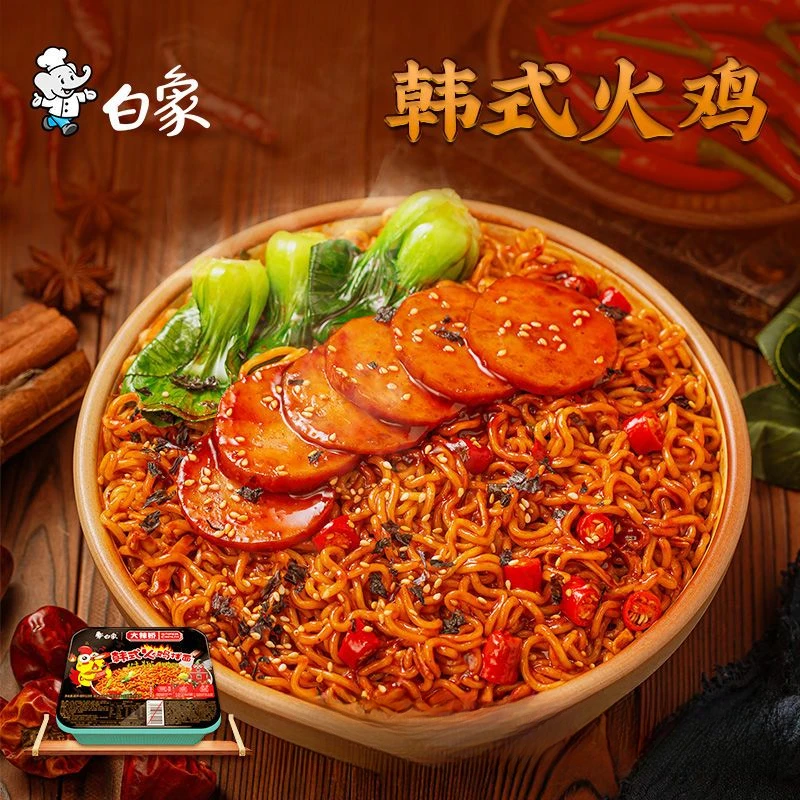 白象拌乐多超辣韩式火鸡面凉面干拌面网红宿舍方便面泡面