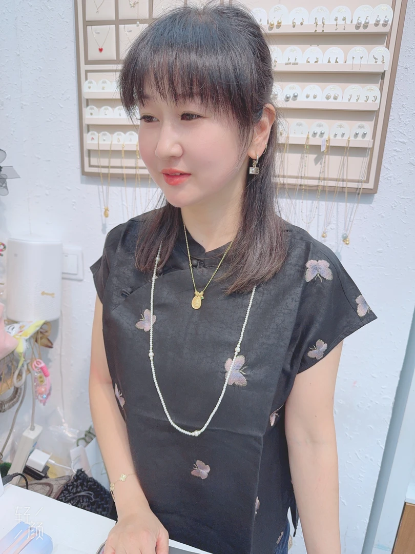 非金属仿珍珠项链 不点推荐经典款长链