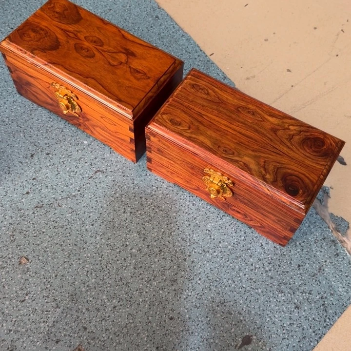 黄花梨/降香黄檀残**月盒子