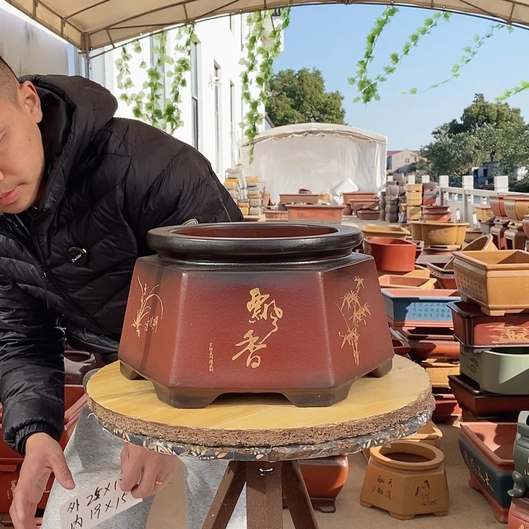 花盆紫砂紫砂花盆