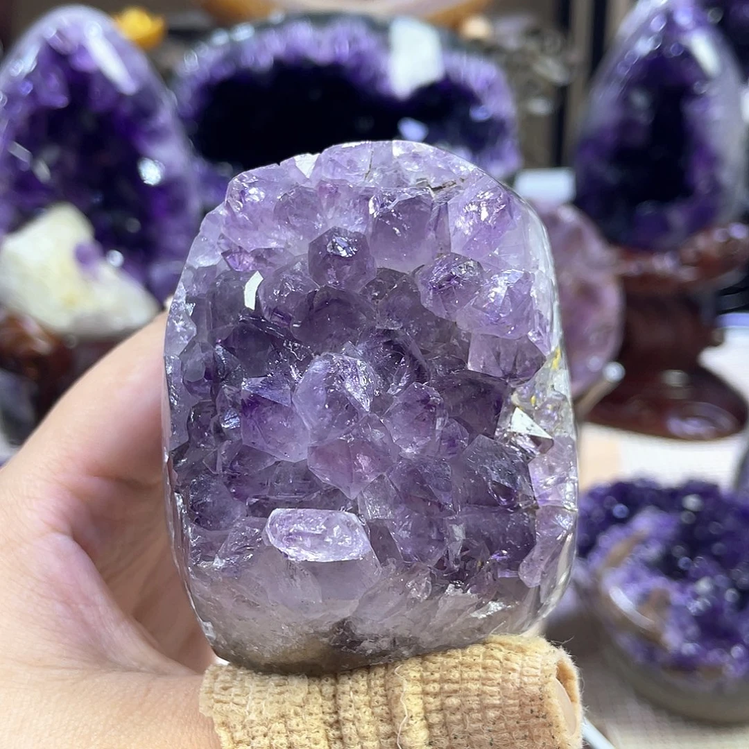 未镶嵌大型摆件（非配饰）紫晶