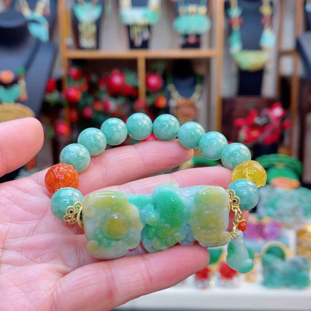 翡翠手串合金48小时鉴赏期