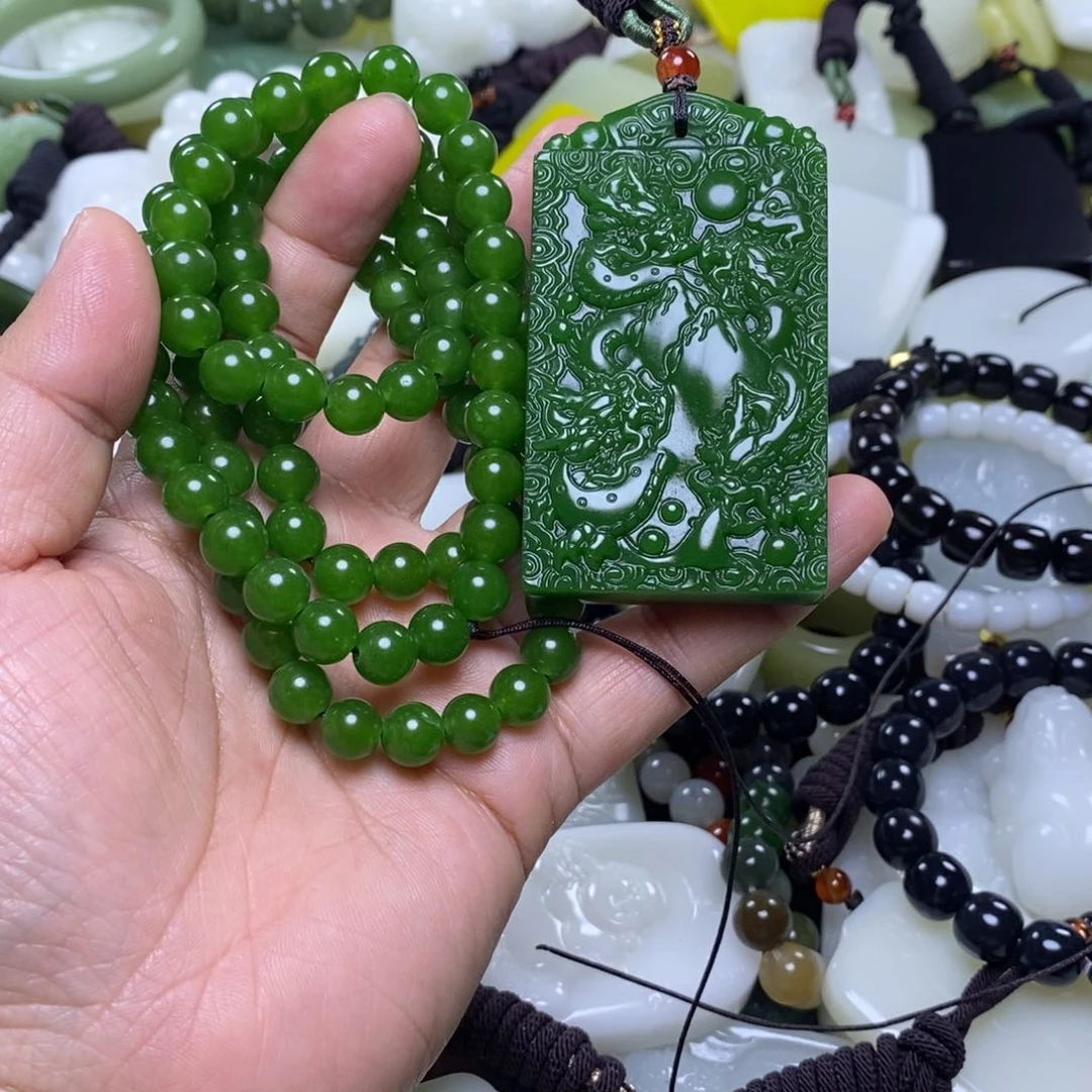 未镶嵌和田玉挂件拾****γ